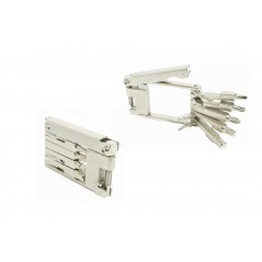 MASSI Llave kit multiuso aluminio FLAT DESIGN 12 F 32313