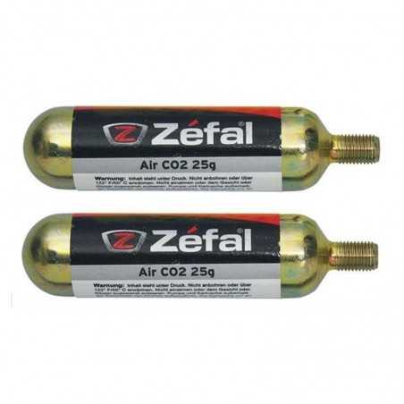 2 compressed air threaded cartridges  25g