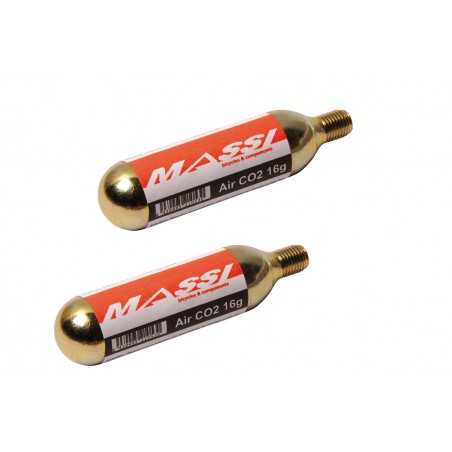 2x  compressed air cartridges for pump  CO2 16g