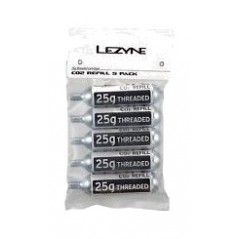 Pack kit 5 cartridges with thread  CO2 25G