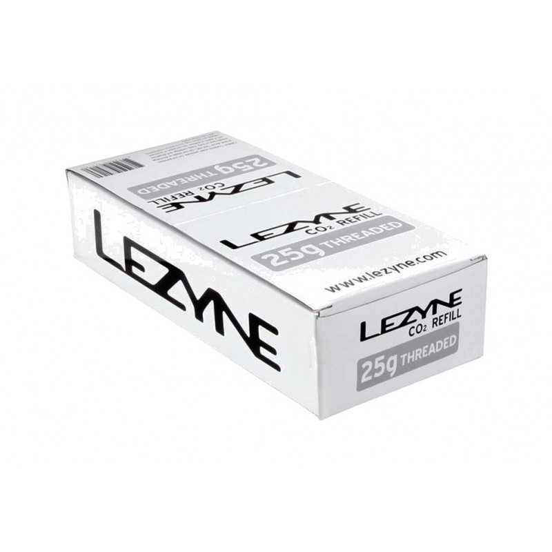 LEZYNE Caja cartuchos con rosca CO2 25G 30U 4712805996643