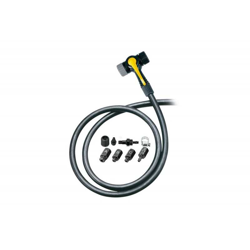 Inflator pump head plus hose  TWINHEAD