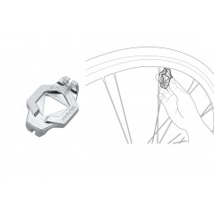 Spokes key  DUOSPOKE 13G/4.3MM