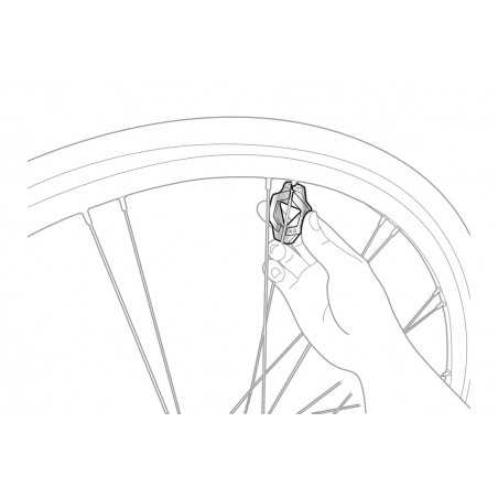 TOPEAK Llave de radios DUOSPOKE 14G/15G 51014