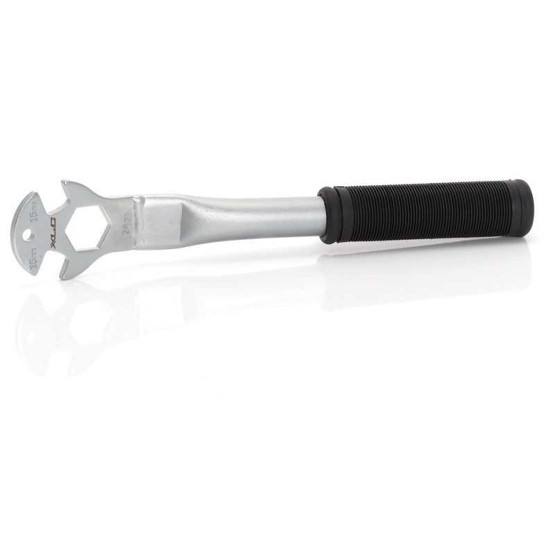 XLC Llave pedales cromado 15/24MM TO-S21 2503603400