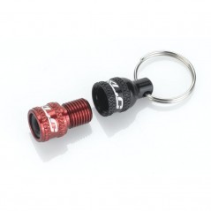 Keychain with valve adapter  PRESTA/STAND PU-X07