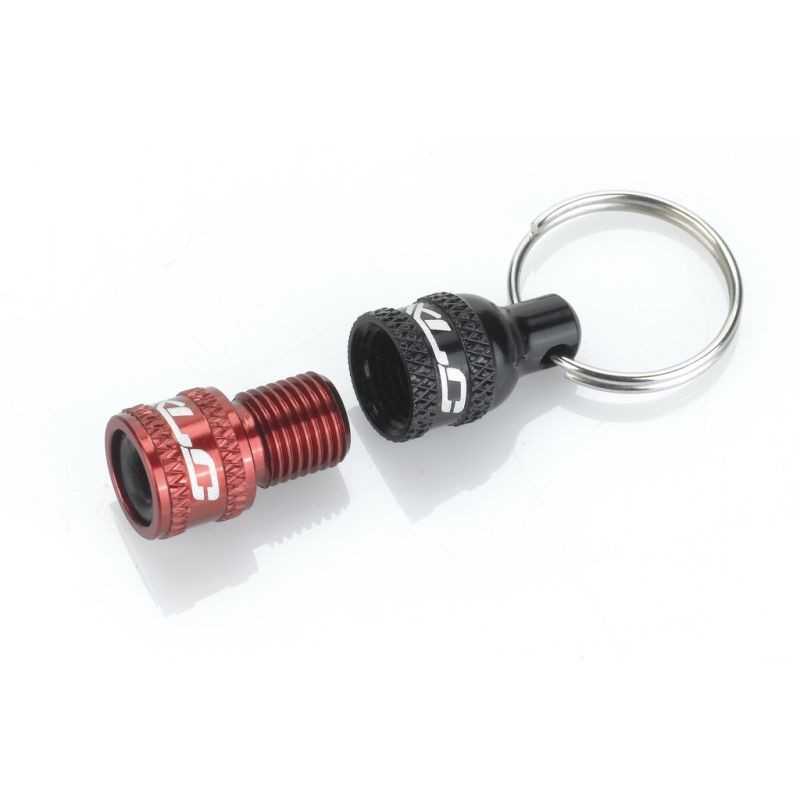 Keychain with valve adapter  PRESTA/STAND PU-X07