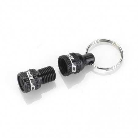 Keychain with valve adapter  PRESTA/STAND PU-X07