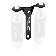 XLC Soporte adaptador para 2 cartuchos con rosca de aire CO2 PU-M03 2501957400