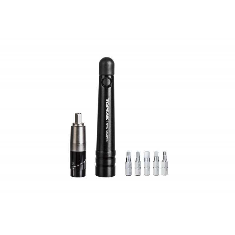 TOPEAK Llave dinamometrica herramienta NANO TORQBAR X 51975