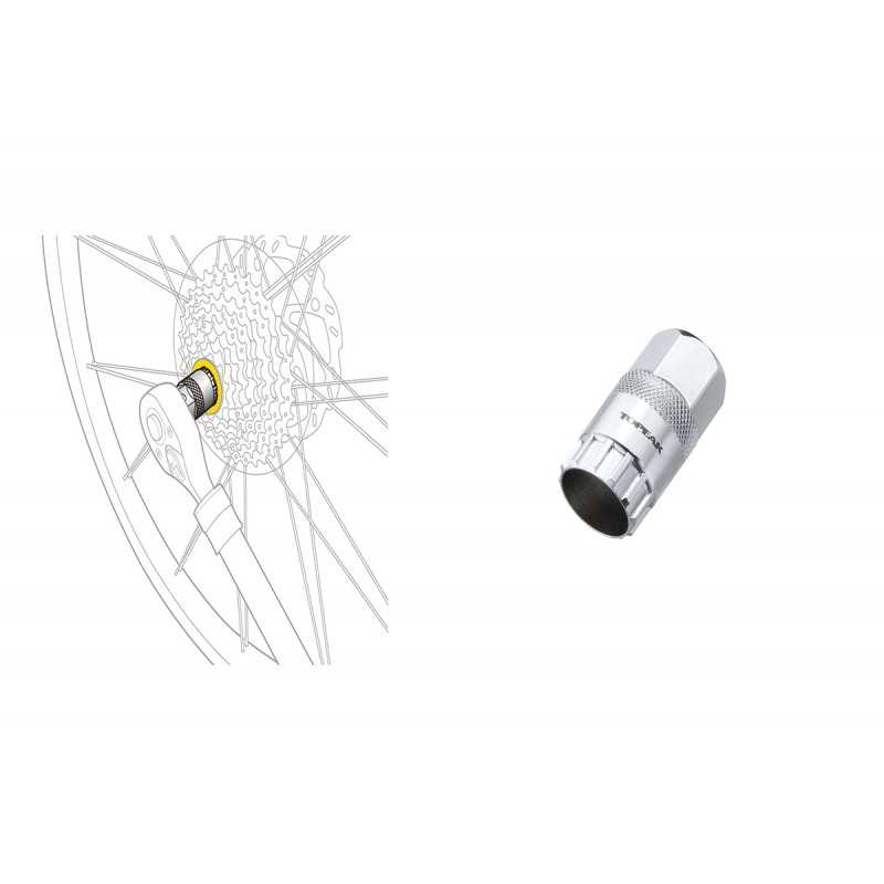 TOPEAK Llave extractor herramienta CASSETTE 50187