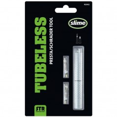 SLIME Herramienta util llave para insertos de valvula PRESTA/SCHRADER STR 2 701725
