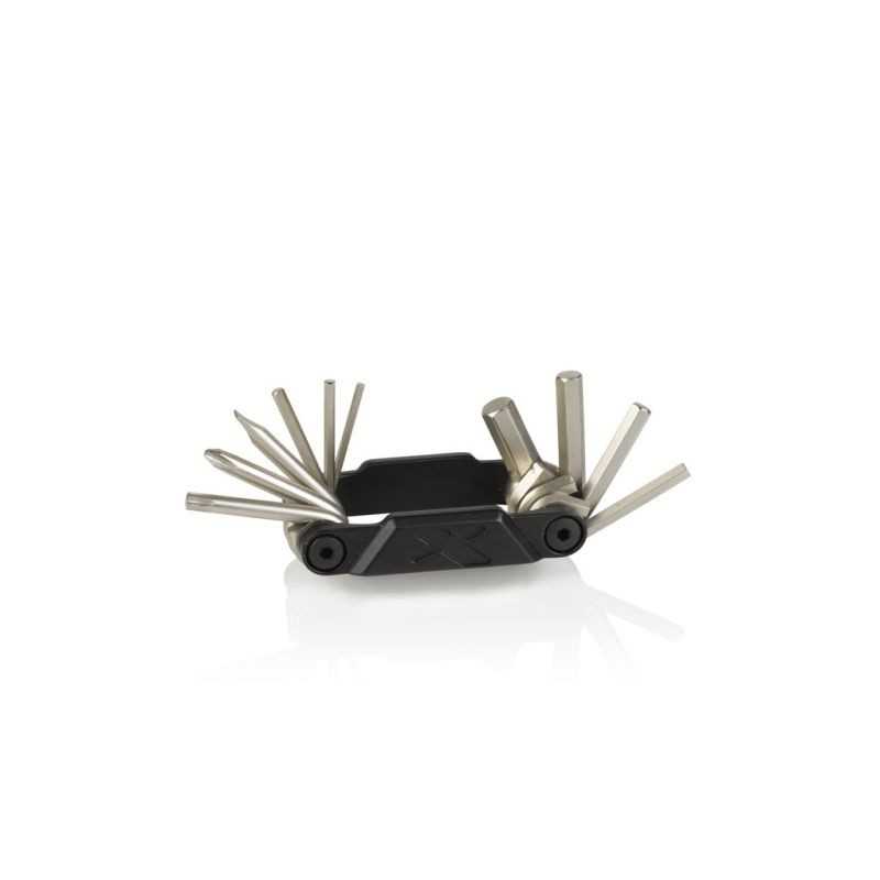 XLC Llave herramienta multiherramientas bicicleta TO-M19 10 FUNC 2503615820