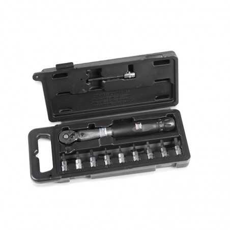 Torque wrench kit with different tips 1/4 2NM - 24NM TO-S87