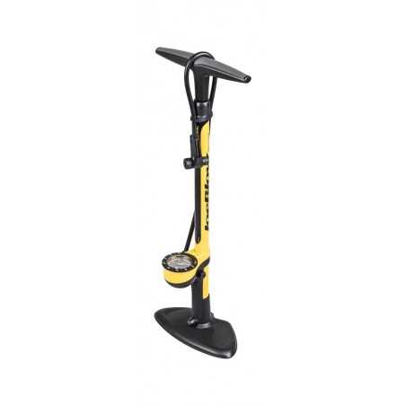 TOPEAK Inflador de pie para bicicleta JoeBlow Sport III con TwinHead DX y adaptadores 50149
