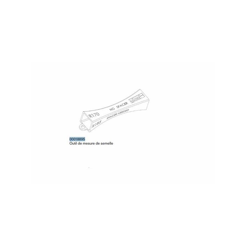 LOOK Llave herramienta CURVATURA 53379
