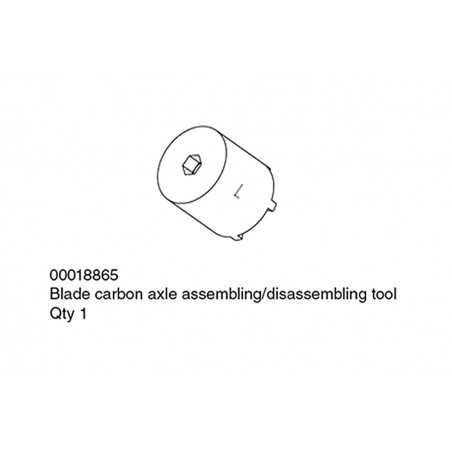 LOOK Llave herramienta para eje BLADE CARBON 53376