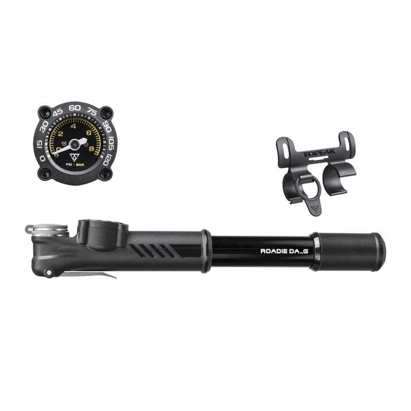 Inflator inflator bicycle  ROADIE DA CON MANOMETRO