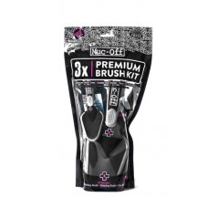 MUC-OFF Set de 3 cepillos lavado suave en profundidad y cepillo garra con gancho CASSETTE 227010