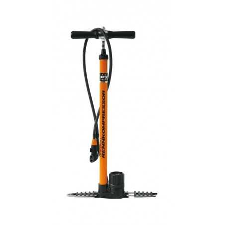 SKS Hinchador inflador bicicleta pie metalico con tubo multivalvula 2150 MM 362731