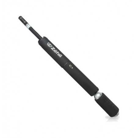 Mini telescopic inflator pump + aluminum recgulator  CO2 EZ MAX FC