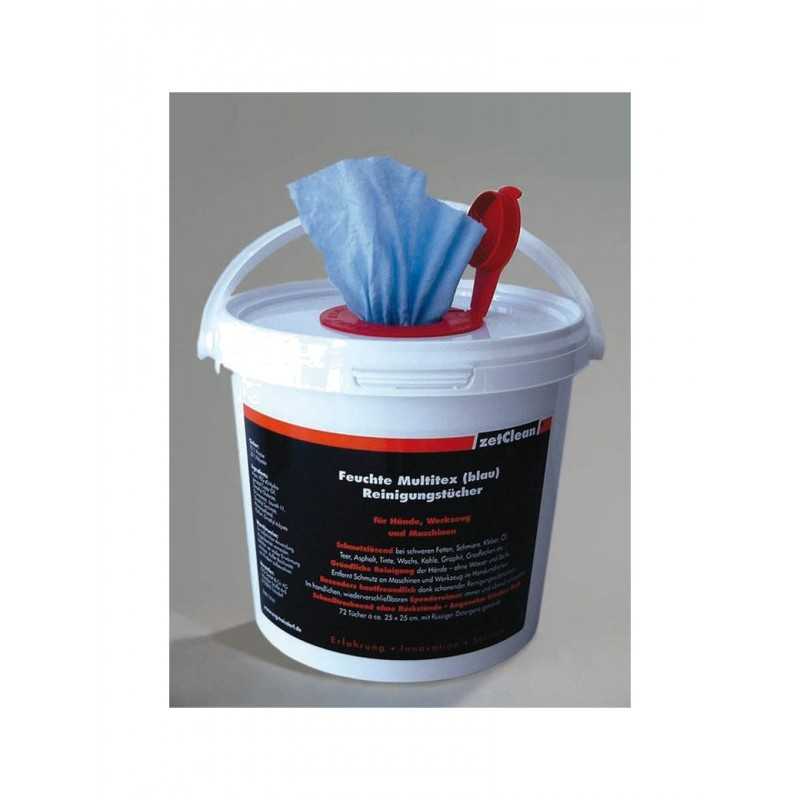 Wet wipes with dispenser  25X25CM MULTITEX 72U APROX