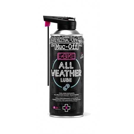 Chain lubricant spray 4 stations  MUC OFF E BIKE 250 ML