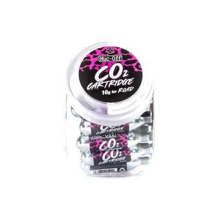 MUC-OFF Caja de cartuchos bombonas CO2 25G 10U 704973