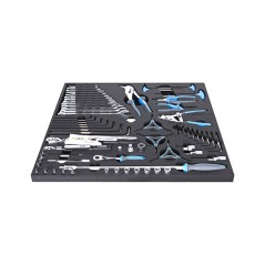 UNIOR Kit herramientas en bandeja 4 para banco de trabajo bandejas 709913