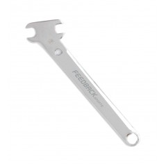 Pedal and axle nut wrench combo tool  WRENCH 15 MM
