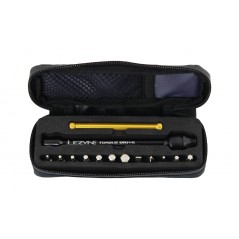 LEZYNE Herramienta con 10 brocas y mango extraible + funda de transporte TORQUE DRIVE 4712805997633