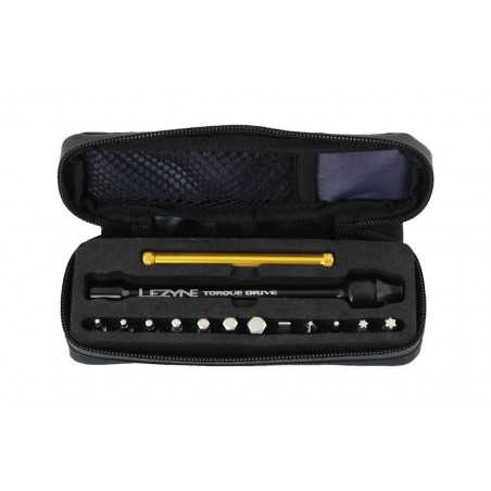 Tool with 10 bits and removable handle + carrying case TORQUE DRIVE