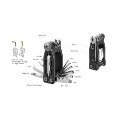 Multi-tool wrench  NINJA MASTER+ T16