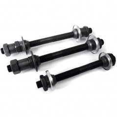 Hollow complete rear wheel axle  btt 146 mm
