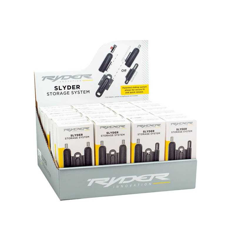 Slyder slugplug co2 16 g-25 g cartridge display stand  (26U)