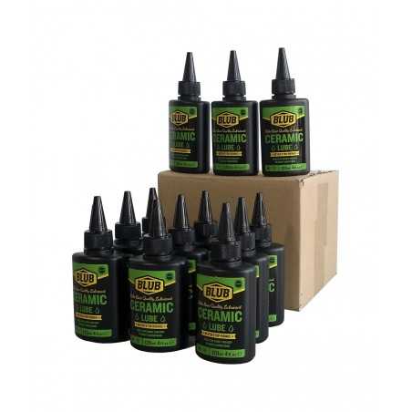 BLUB Lubricante de cadena para bicicleta carretera y montaña caja 120 ML (12U) 8436577100393