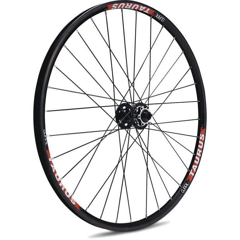 Black taurus axle front wheel  15 mm disc