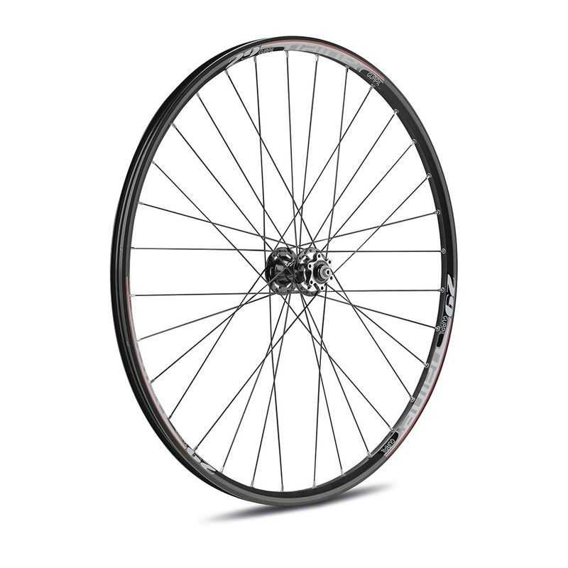 GURPIL Rueda delantera negra con rodamientos nainer 29 64000