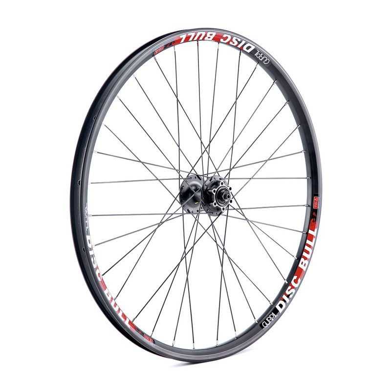 GURPIL Rueda trasera negra disc bull shimano m495 center lock 8/9v 63951