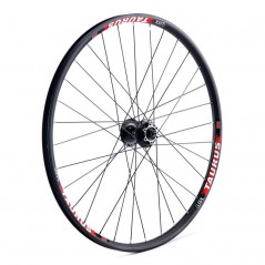 GURPIL Rueda delantera negra disc taurus shimano m495 center lock 63954