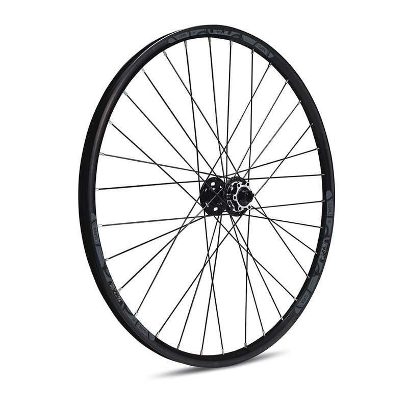 Front wheel black axle  15 mm 27.5