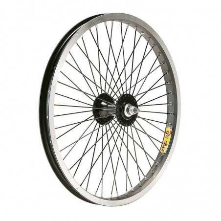 GURPIL Rueda delantera completa carretera aluminio eje 9.5-36 BMX 20X2.125 64235