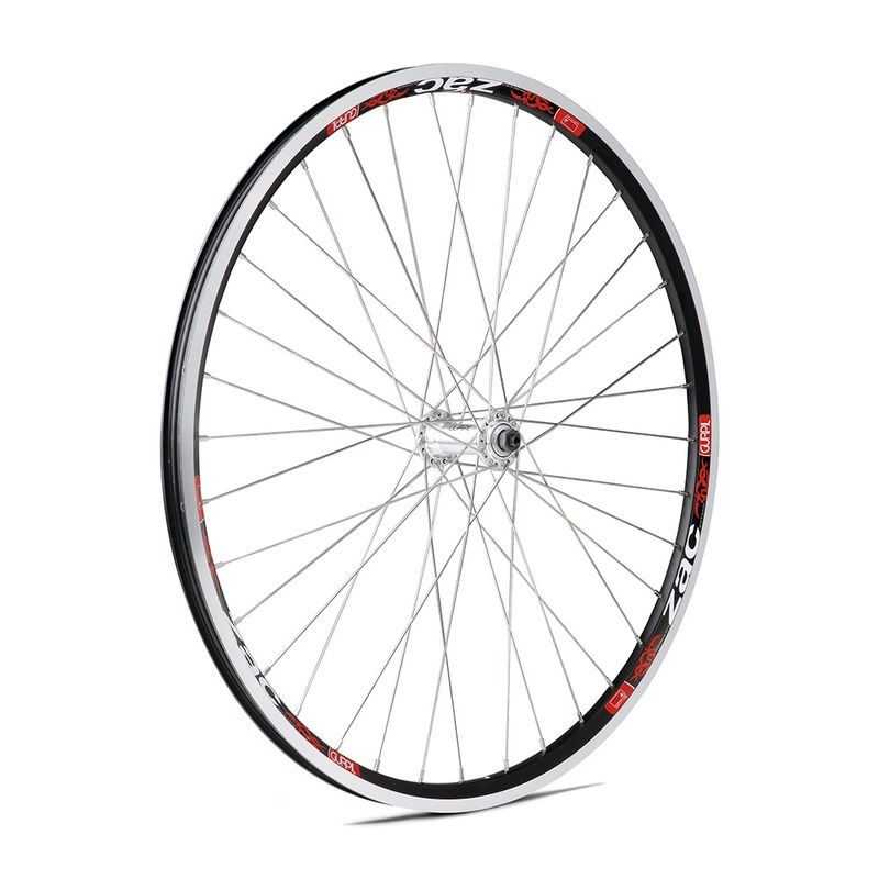 Front wheel black rim  26 "" zac"