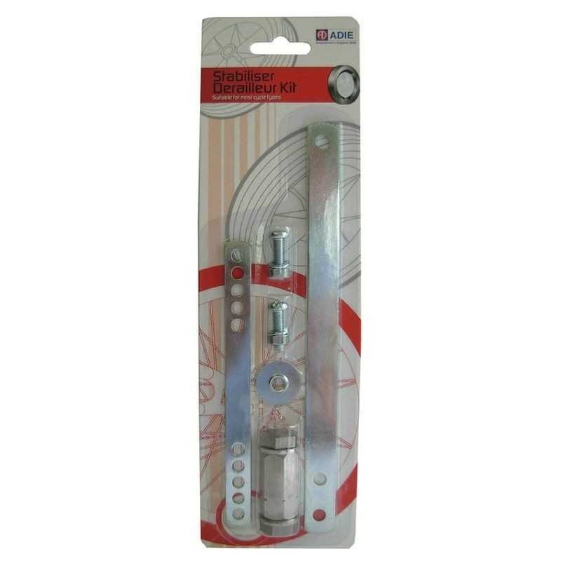 Kit for child bicycle stabilizer wheel with gears