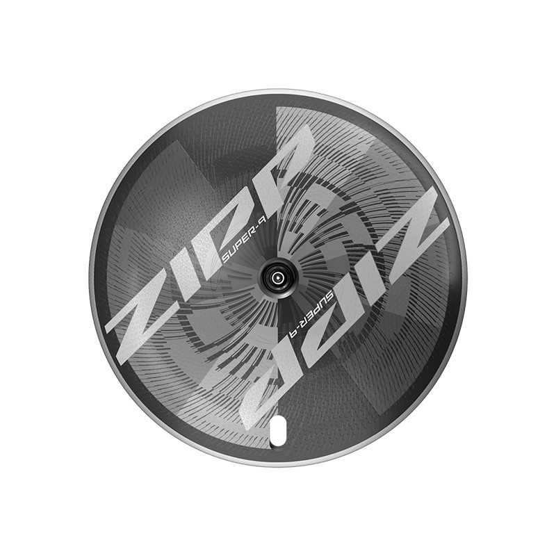 ZIPP Rueda lenticular tubeless cierre rápido para triatlón y contrareloj SUPER-9 XDR CARBON 105115