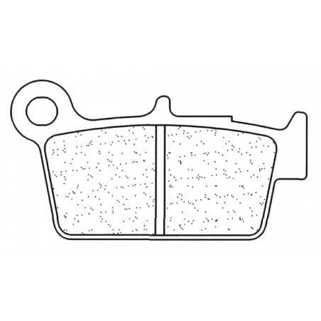 Pad, brake, sintered CL Brakes 1103X59