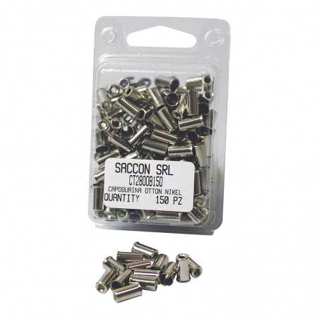 Cable sheath sleeve end caps carrera 5 mm (150 u)