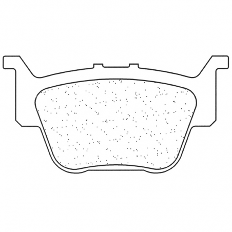 Pad, brake, sintered CL Brakes 1140X55
