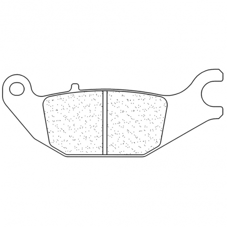 Pad, brake, sintered CL Brakes 1067S4