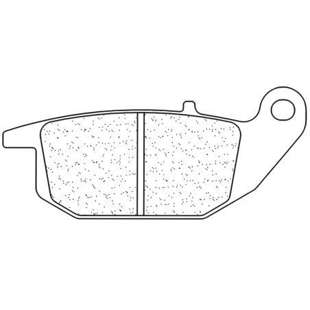 Pad, brake, sintered CL Brakes 1067S4